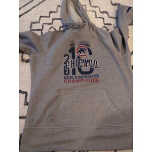 Chicago Cubs Nike Therma-Fit 2016 World Series Champions Hoodie Women’s Size L
